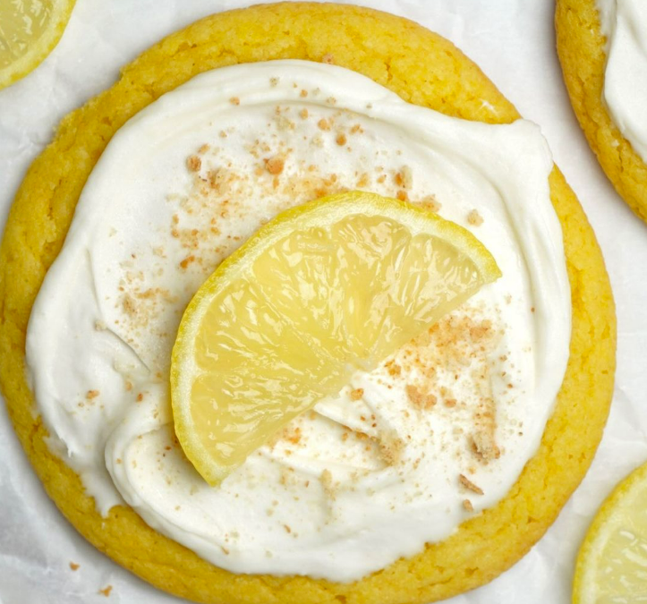 Lemon Cheese Cake Cookies